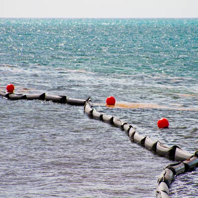 Debris Booms For River Pollution And Floating Debris Control