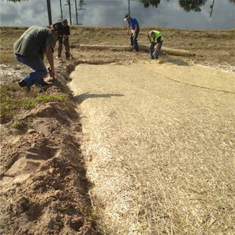 Straw Erosion Mat Double Net Erosion Control Blanket